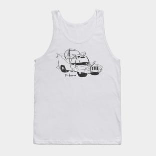 The Homer - Powell Motors Car Design Sketch Tank Top